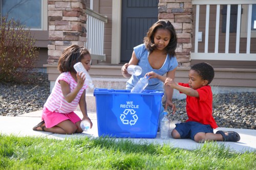 Diverse types of rubbish cleared by professionals